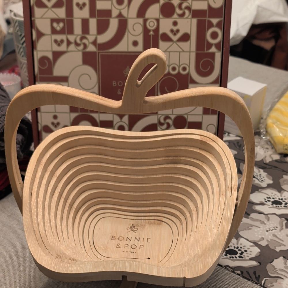 Wooden Apple Basket